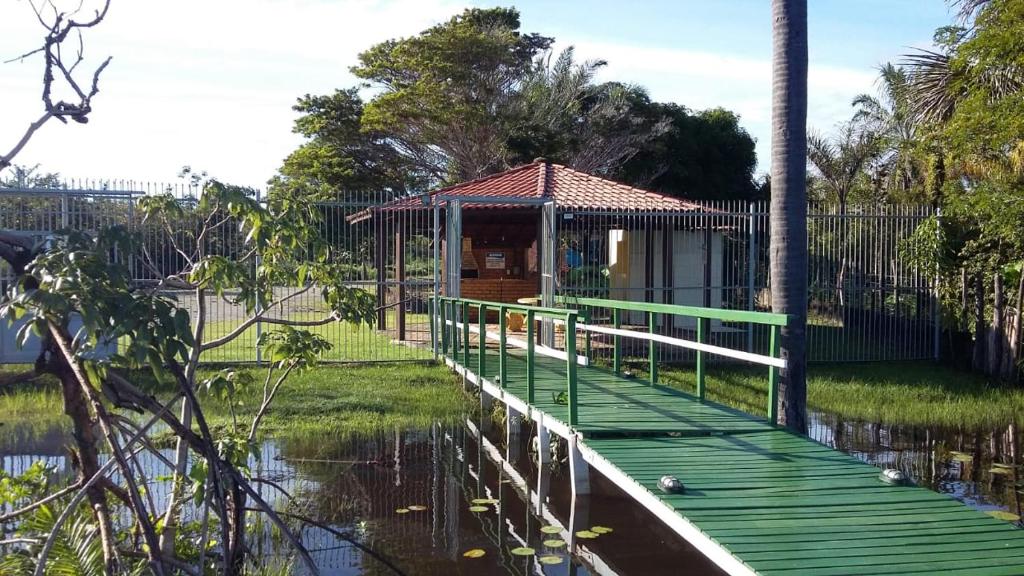 Zahrada ubytování Chalé Porto dos Lençóis