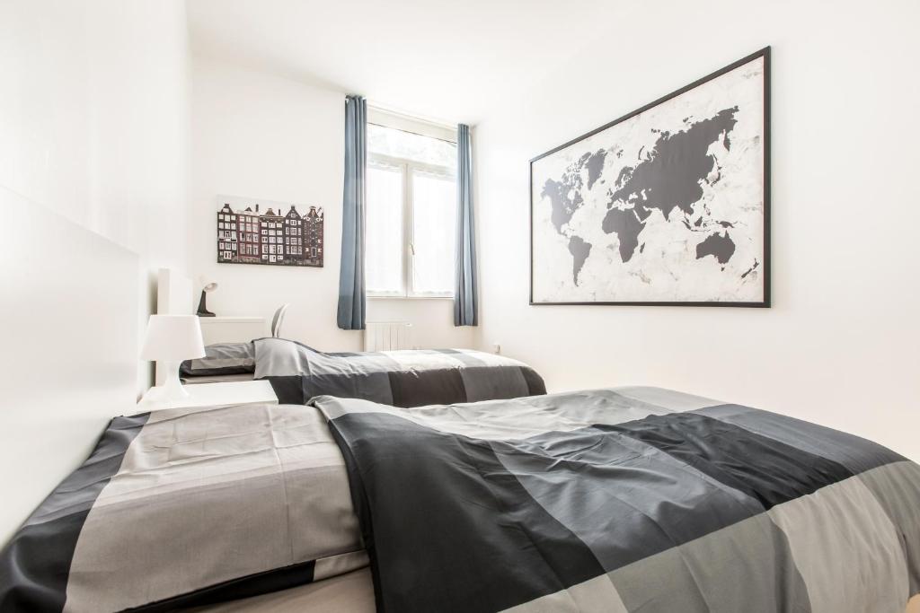 Appartement moderne, propre, WIFI, siège massant - Appartement De Deux Chambres