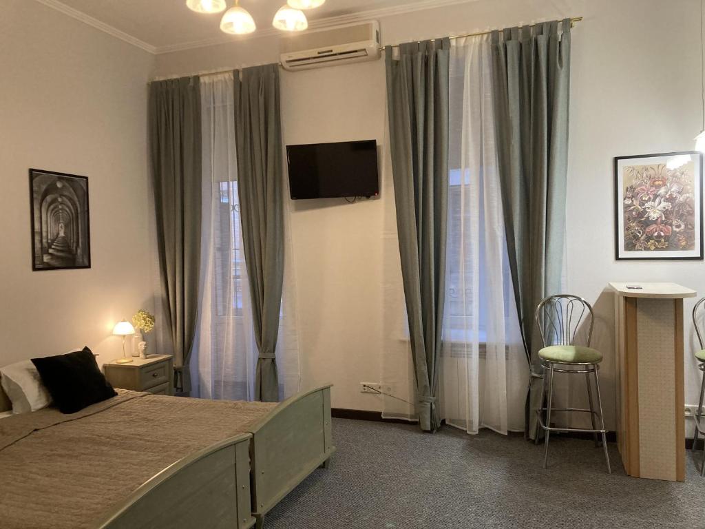 TV a/nebo společenská místnost v ubytování Sunflower B&B