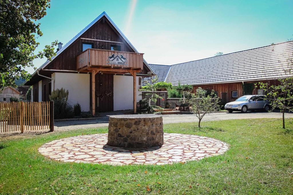 Zahrada ubytování AMD Chalet