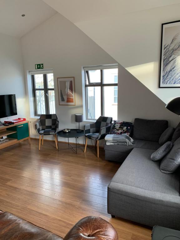 Posezení v ubytování Mengi Apartments