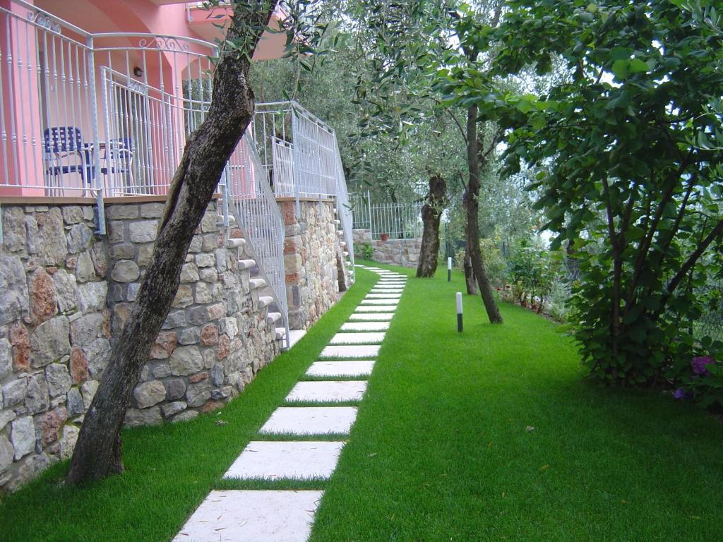 Zahrada ubytování Hotel Residence Panoramica