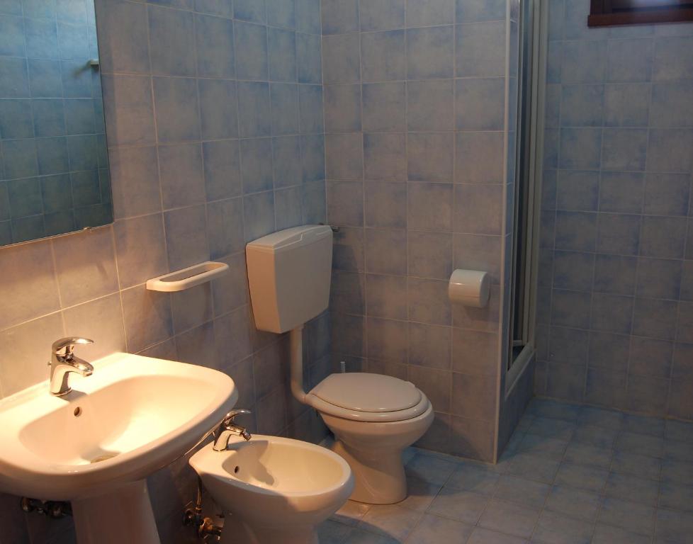 Kúpeľňa v ubytovaní Borgo Valmarina