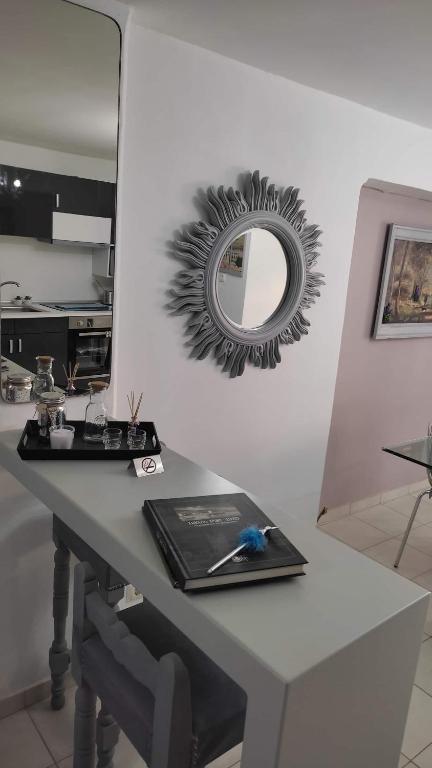 Kuchyň nebo kuchyňský kout v ubytování Lavender Home