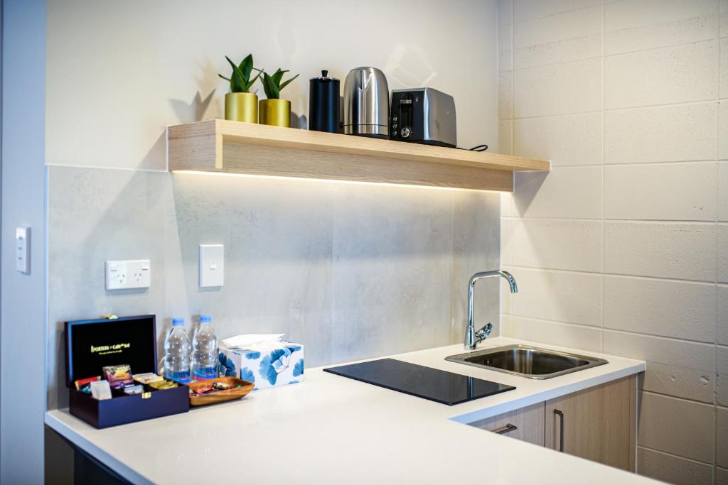 Takapuna International Motor Lodge - Resim 43