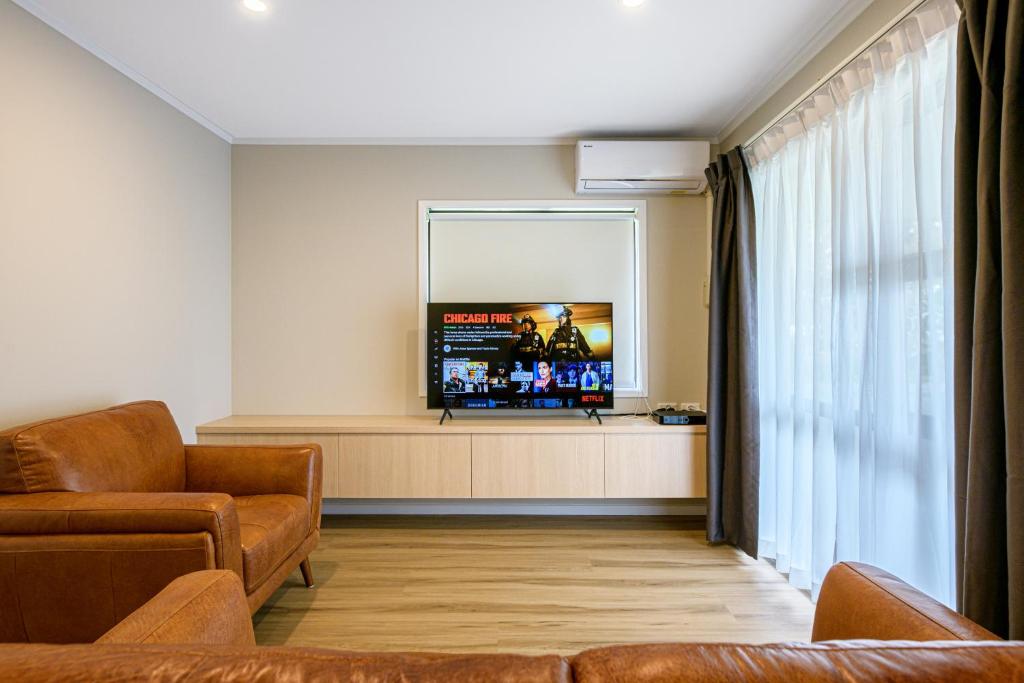 Posezení v ubytování Takapuna International Motor Lodge