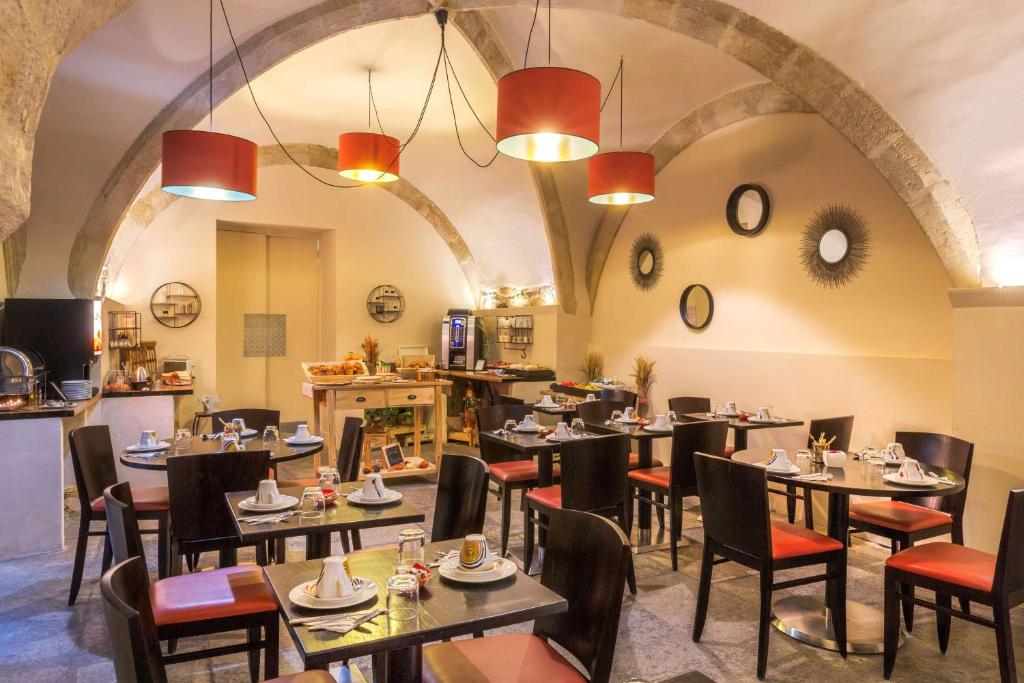 Restaurace v ubytování Best Western Marquis de la Baume