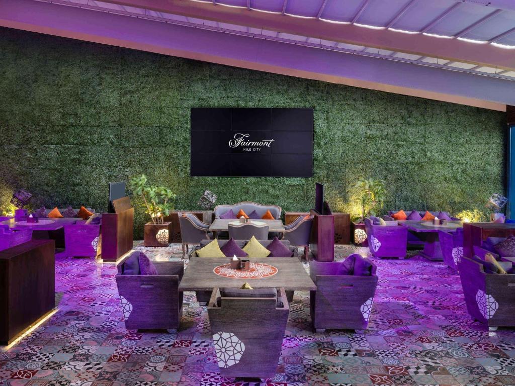 Posezení v ubytování Fairmont Nile City