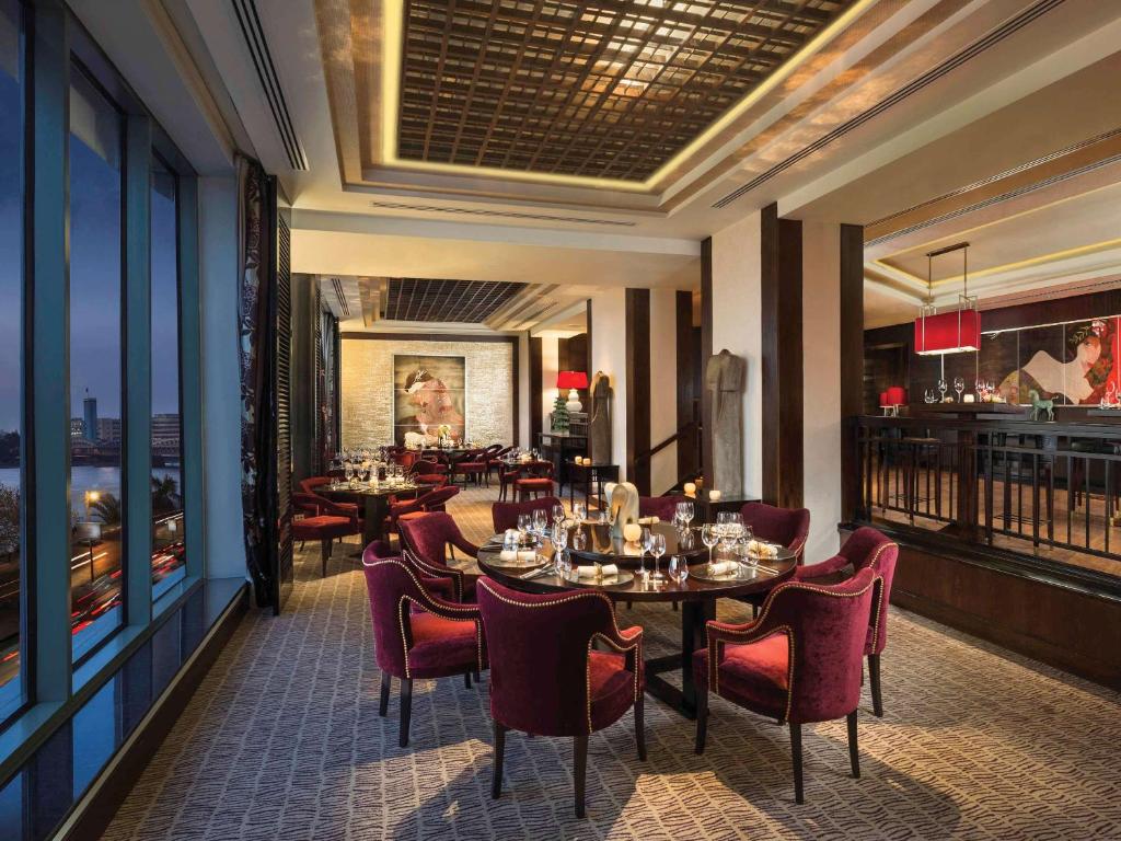 Posezení v ubytování Fairmont Nile City