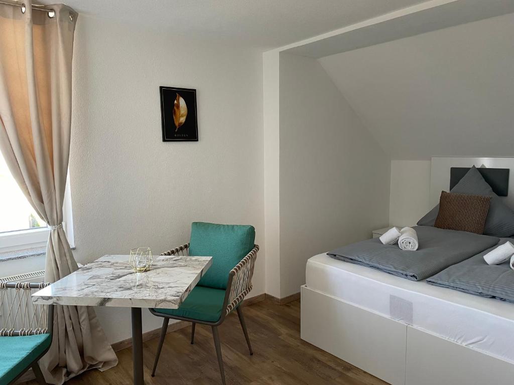 Postel nebo postele na pokoji v ubytování my Hostel Füssen