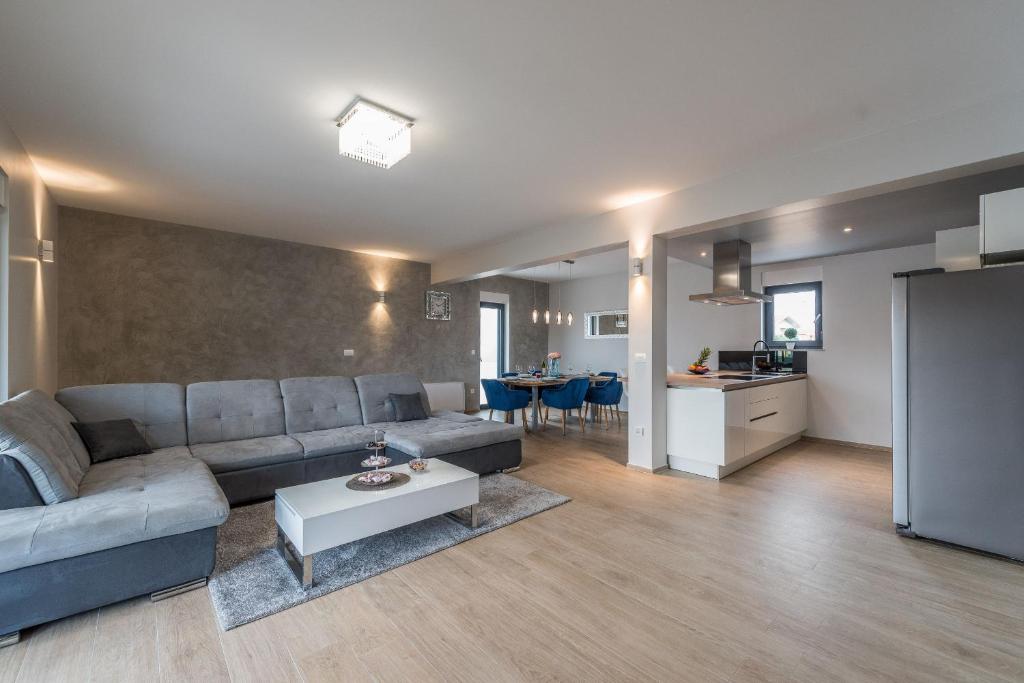 Posezení v ubytování Villa Nika ZadarVillas