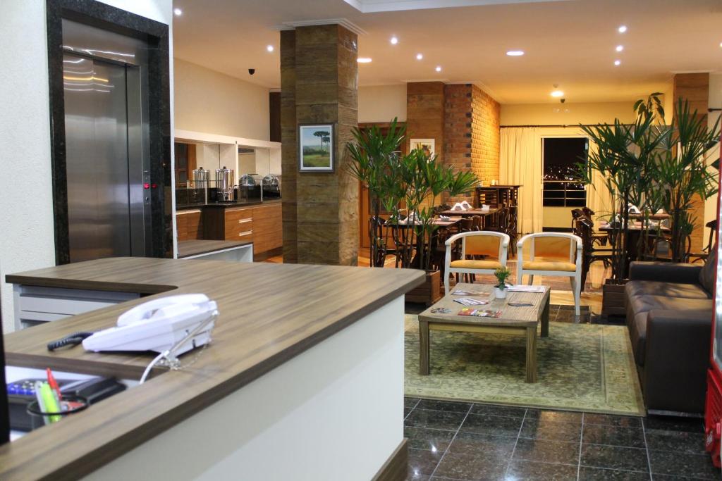 Kuchyň nebo kuchyňský kout v ubytování Hotel Imperial de Quatro Barras