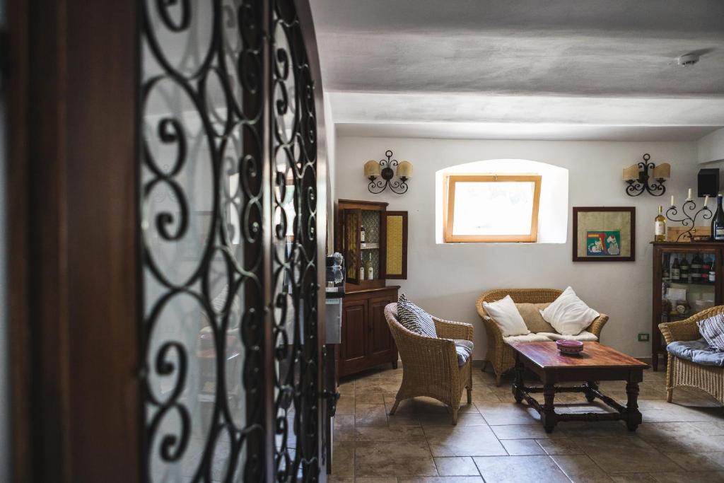 Posezení v ubytování Hotel Castello Monticello