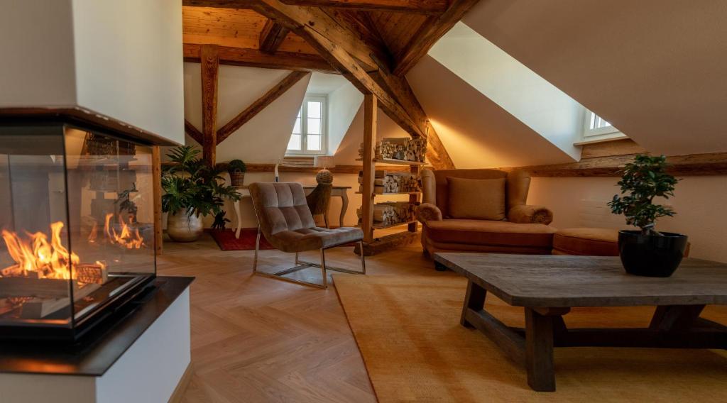 Moderne Altbauwohnung im Zentrum von Bern mit Wellness - Resim 1