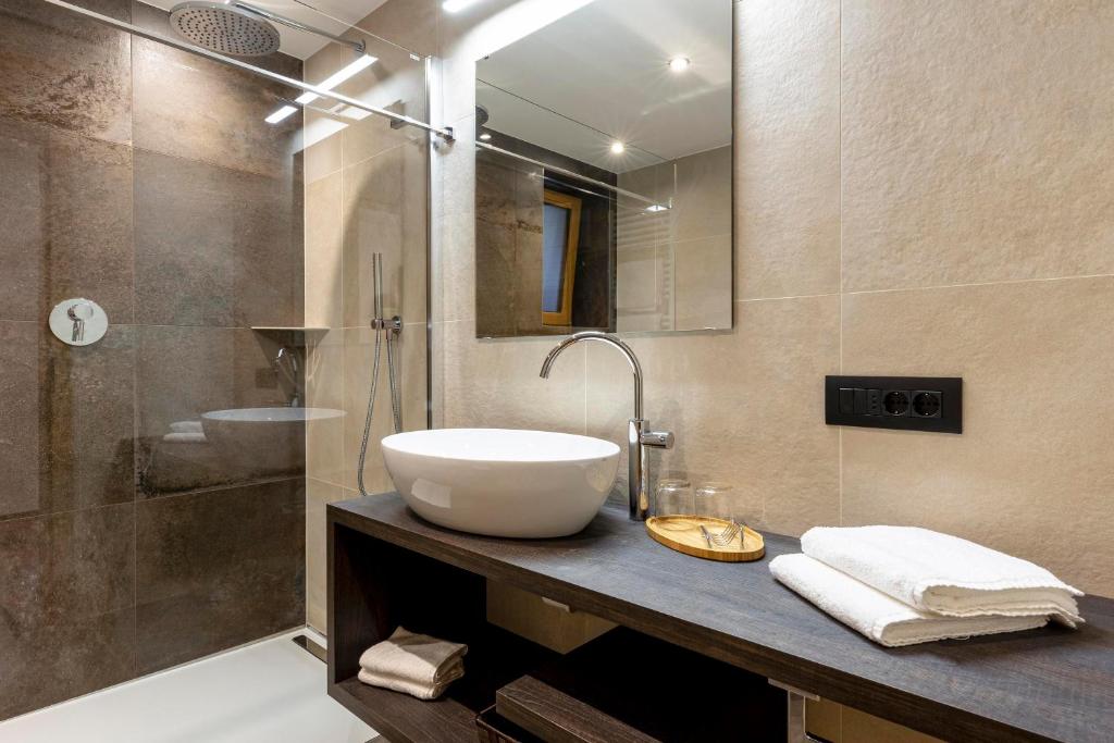 Kúpeľňa v ubytovaní Apartment Ravison