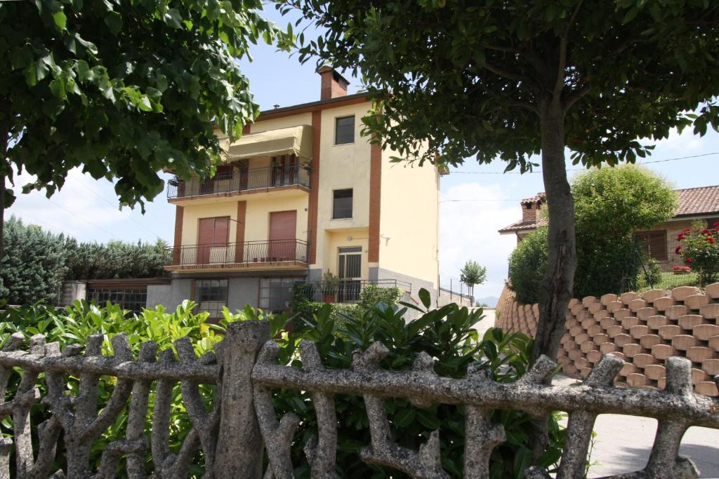 Budova, kde se bed and breakfast nachází