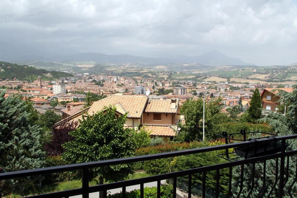 Nespecifikovaný výhled na hory nebo výhled na hory při pohledu z bed and breakfast