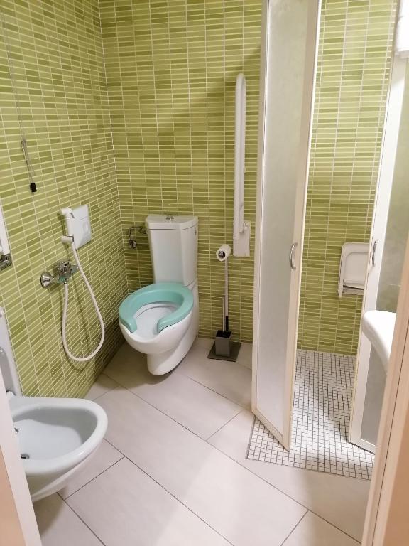 Koupelna v ubytování Accomodation Verona - City Centre