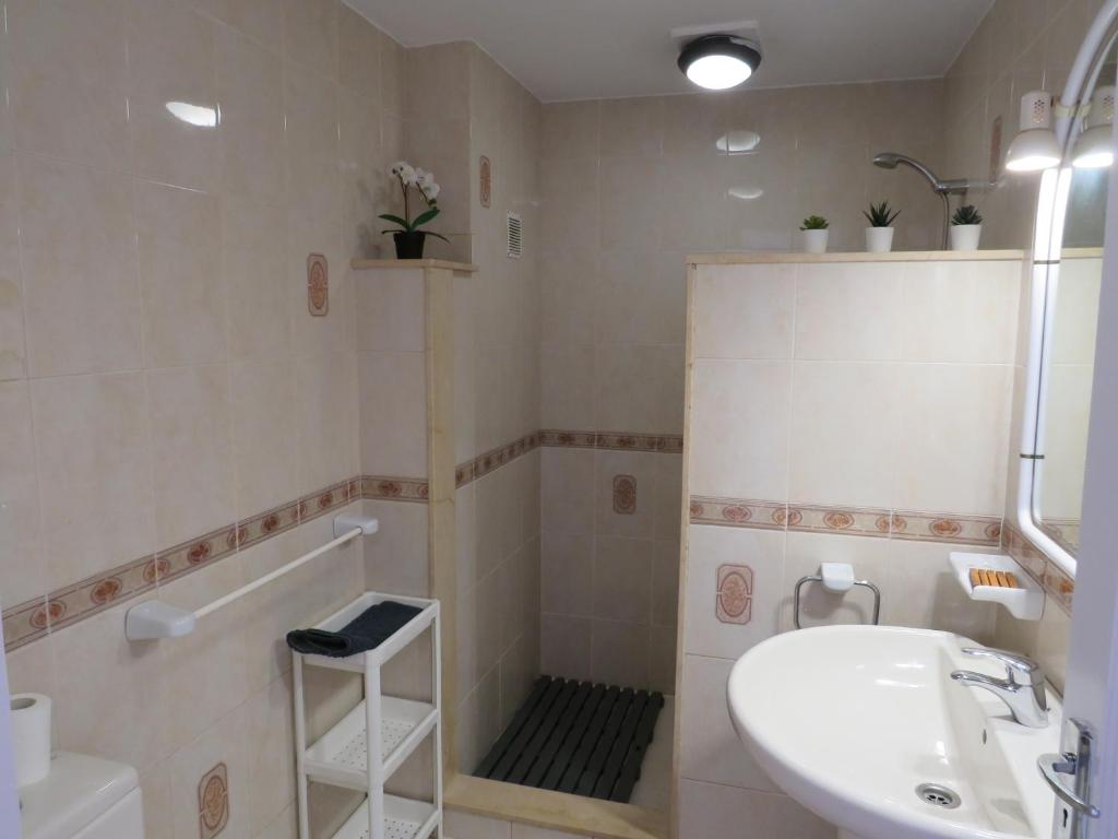 A bathroom at Biósfera Modern Bright Old Town Two Bedroom Apartment PDC
