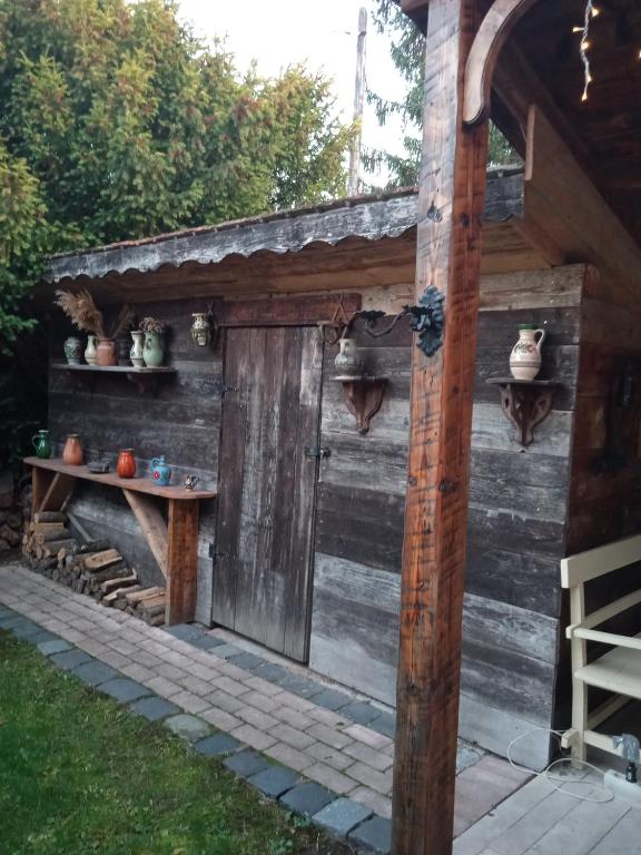 Zahrada ubytování Veranda Vendégház