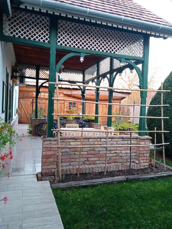 Zahrada ubytování Veranda Vendégház