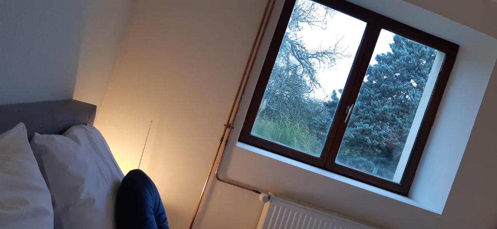 Posezení v ubytování Gite La Volière Ouverte