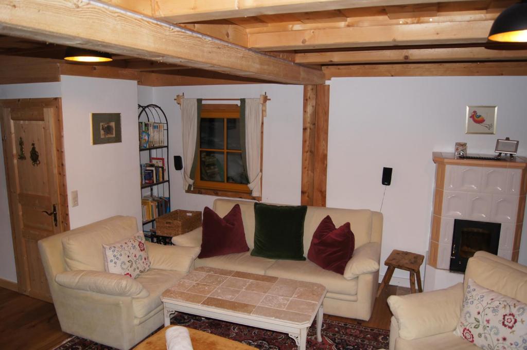 Posezení v ubytování Chalet Steiermark