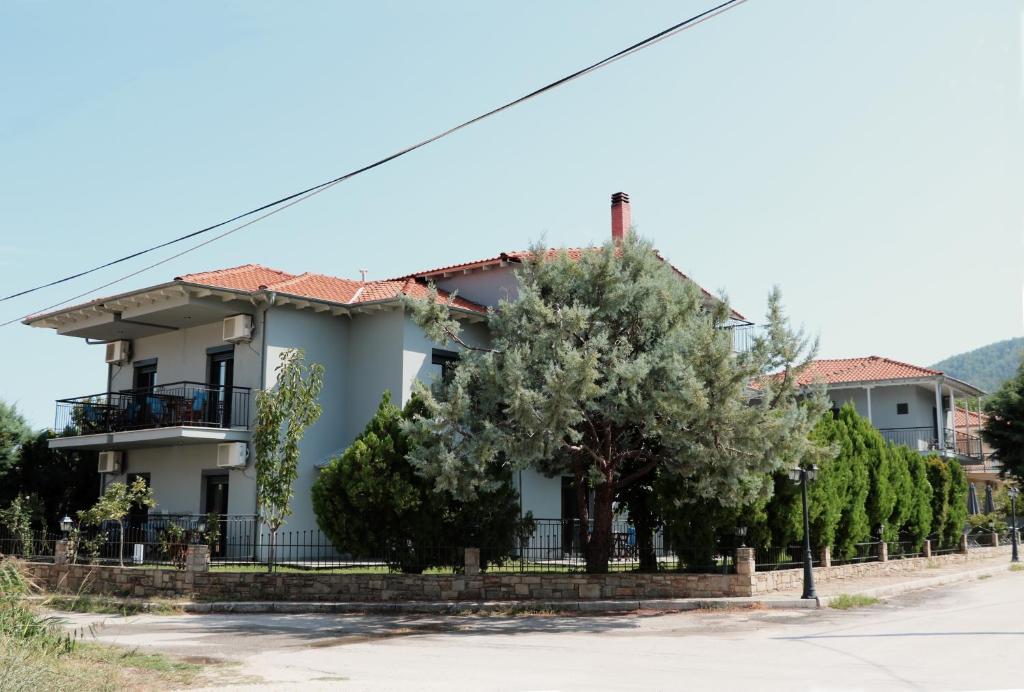 Budova, v ktorej sa apartmánový hotel nachádza