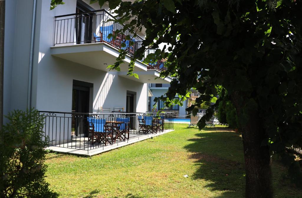 Vonkajšia záhrada v ubytovaní Aliston Hotel Thassos