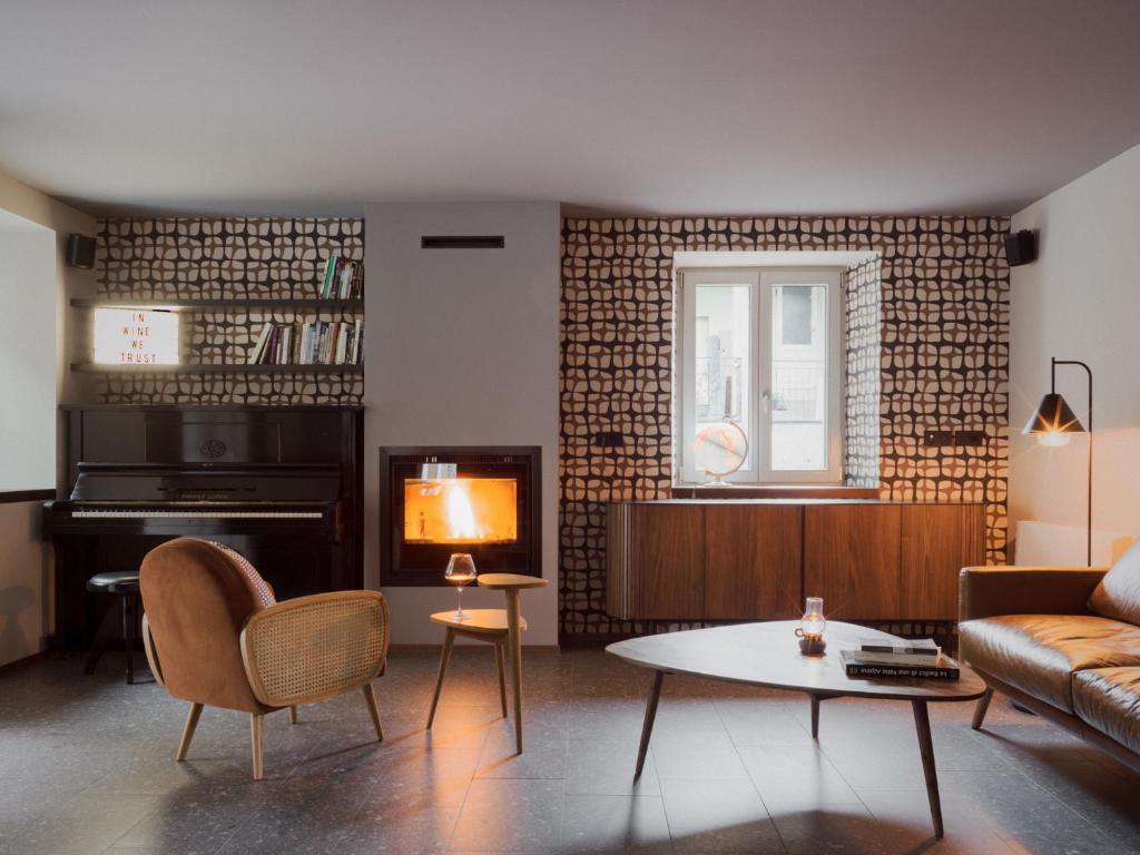 Posezení v ubytování Locanda Via Priula