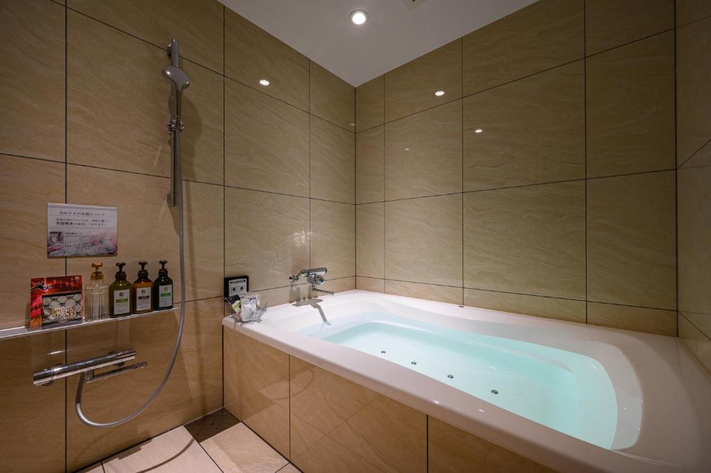 Koupelna v ubytování HOTEL Dior7つくば