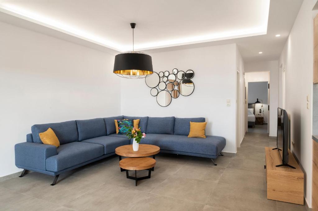 Posezení v ubytování Zen Suites