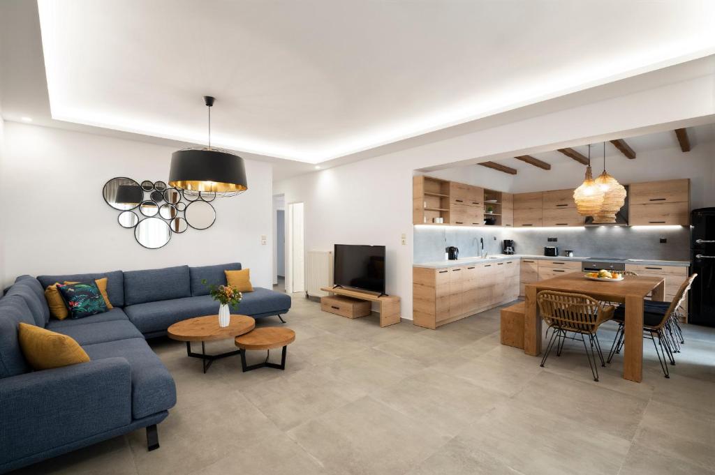 Posezení v ubytování Zen Suites