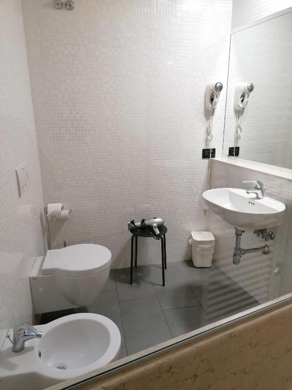 Koupelna v ubytování Accomodation Verona - City Centre