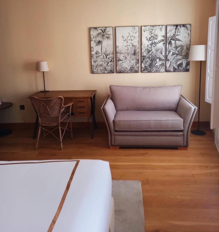 Posezení v ubytování Hotel Boutique Casa del Comendador
