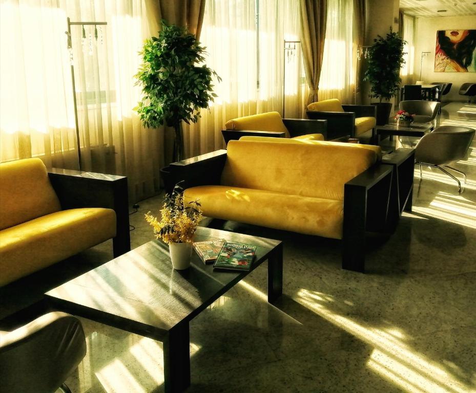 Posezení v ubytování Hotel Parisi
