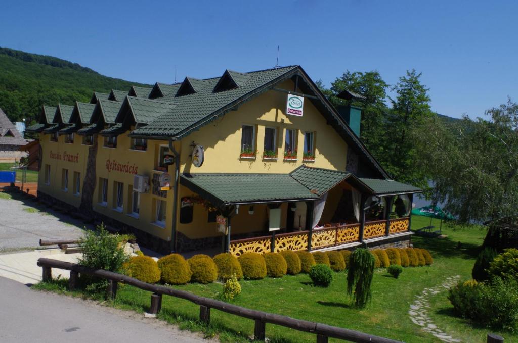 Budova, kde se penzion nachází