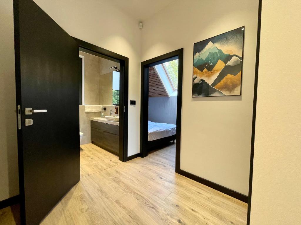 Kúpeľňa v ubytovaní Apartamenty Zielona 9