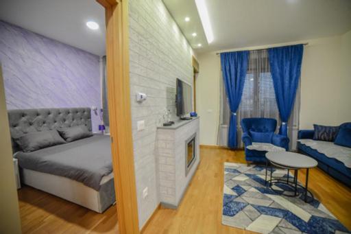 TV a/nebo společenská místnost v ubytování M&A Apartment & SPA, S 34, Vila Elsa 2