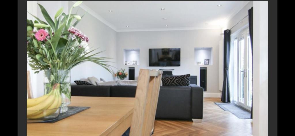 Een TV en/of entertainmentcenter bij Craigey Beach Home
