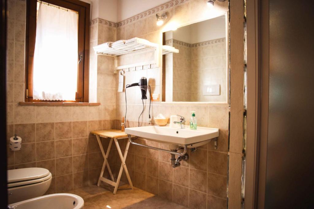 A bathroom at Agriturismo Il Quarto