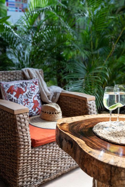 Posezení v ubytování Trece Lunas Tulum - Enchanted Resort