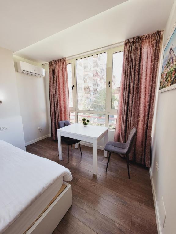 Postel nebo postele na pokoji v ubytování Nuestra Casa