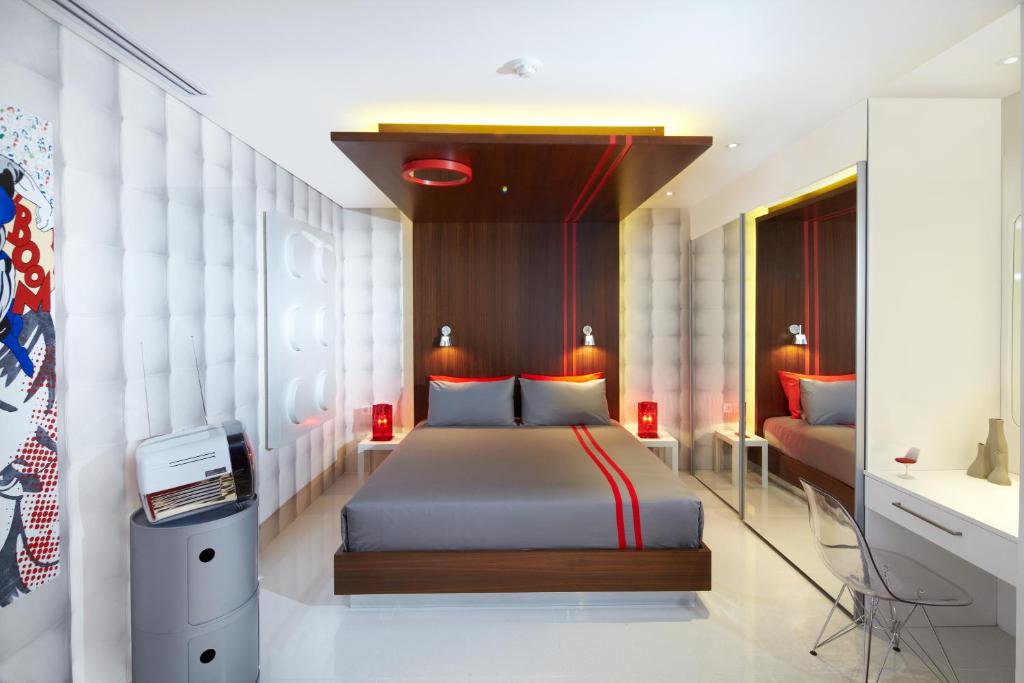 Posezení v ubytování Chill Hotel Seminyak