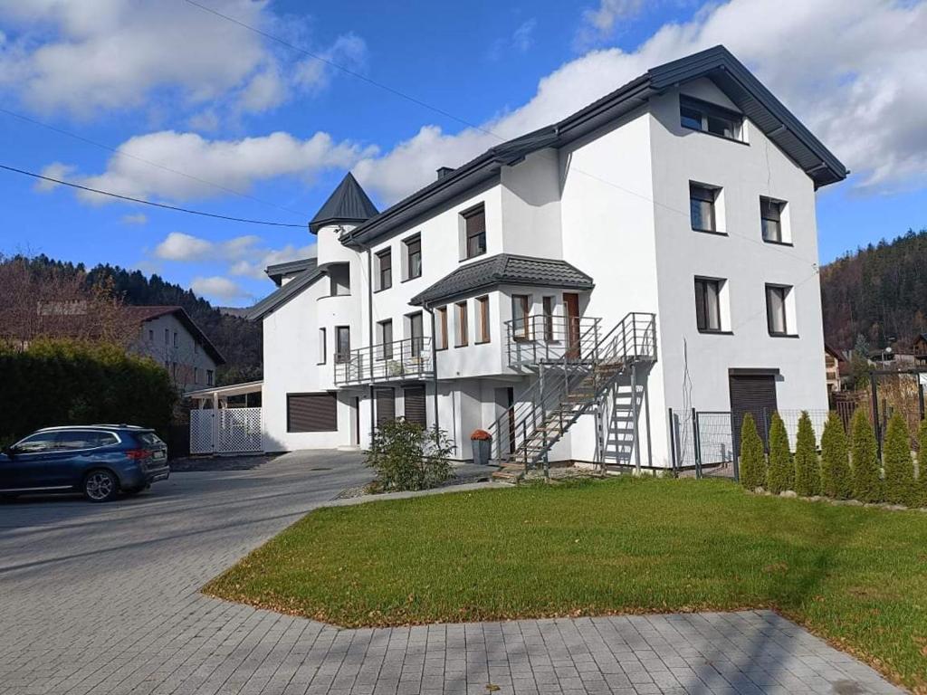 Budova, kde se apartmán nachází