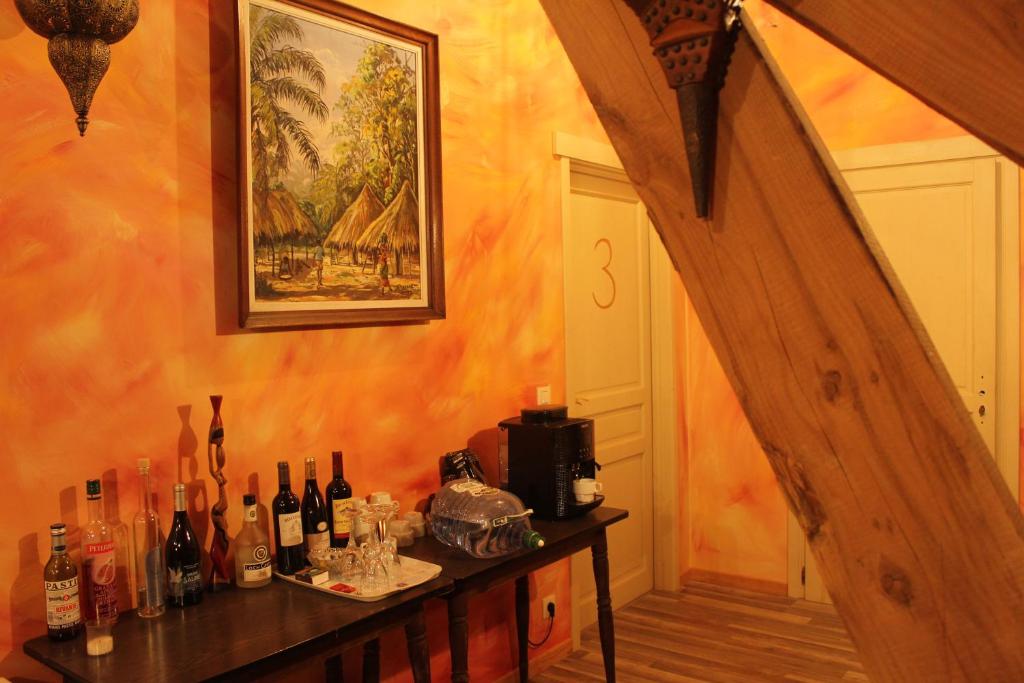 Nápoje v ubytování B&B 't Zwaluwnest