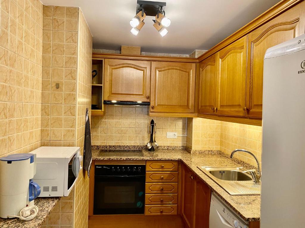 Kuchyň nebo kuchyňský kout v ubytování PROBER_TERRASSES DEL TARTER
