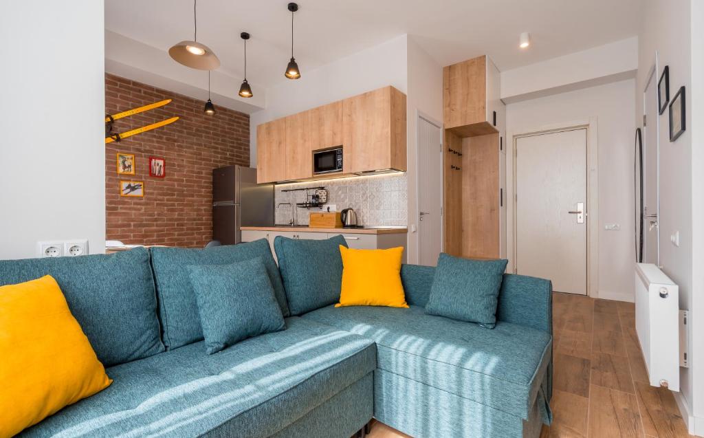 Kuchyň nebo kuchyňský kout v ubytování 2-room apartment, Redco, Alpic 405