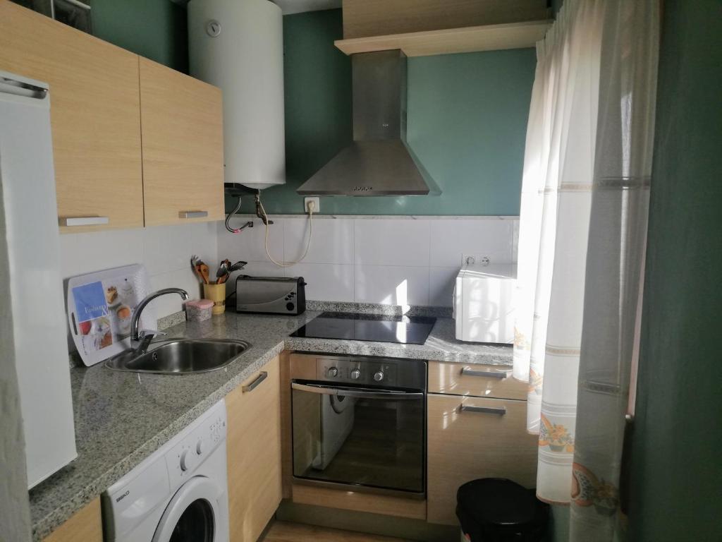 Kuchyňa alebo kuchynka v ubytovaní Casa Río Quentar