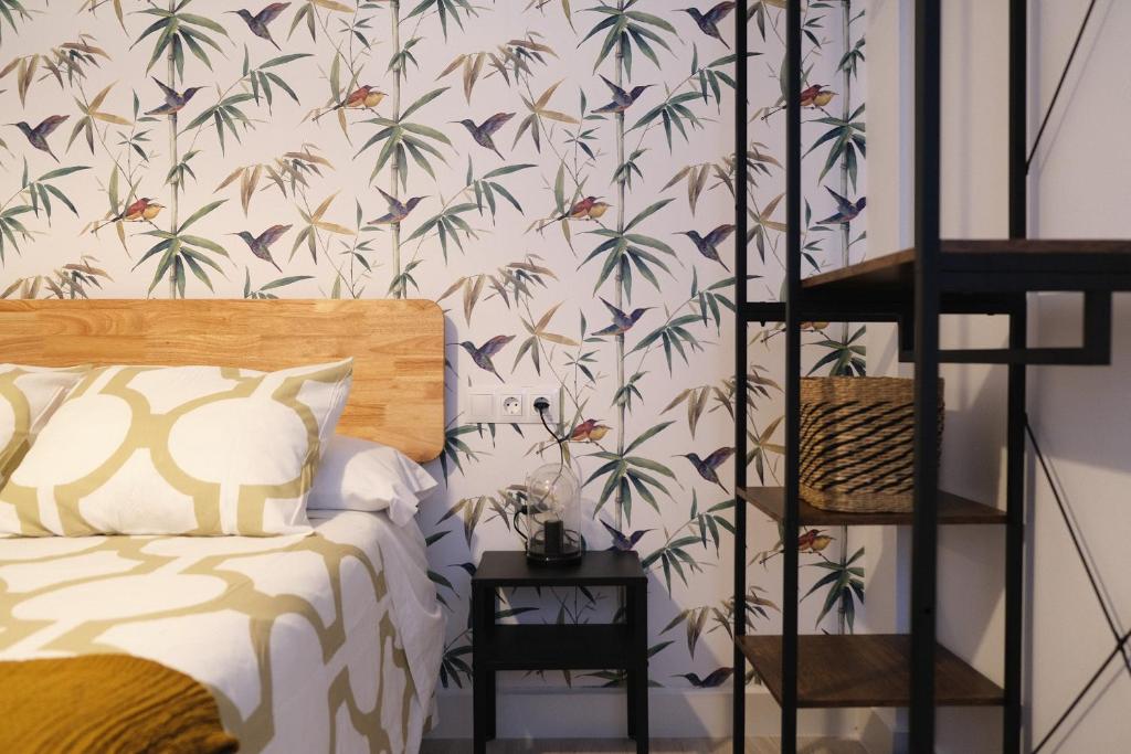 Posteľ alebo postele v izbe v ubytovaní Cute Central Apartment